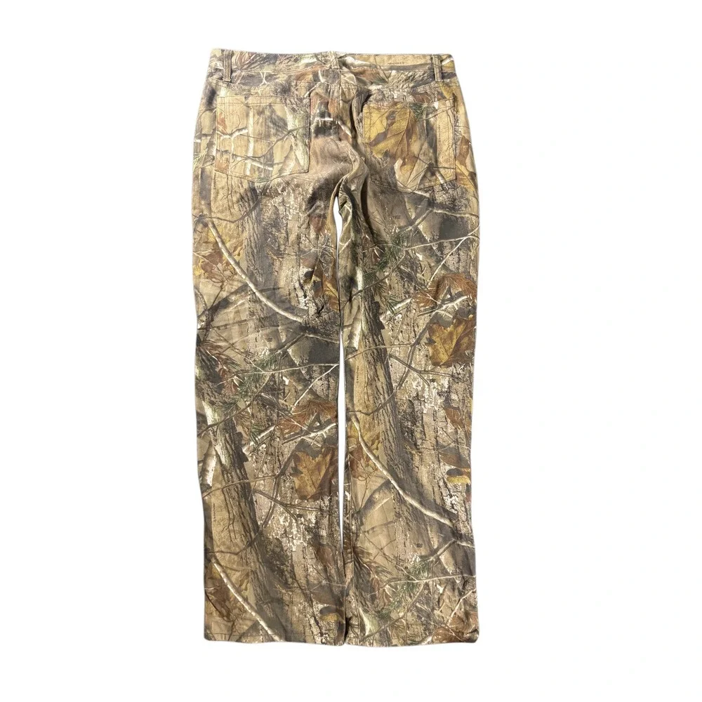 Realtree AP Camo Pants Mens 36x32 Cotton Hunting Camouflage Straight Leg S576C3